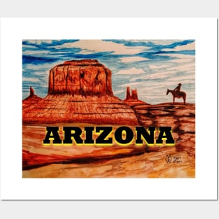 Arizona Monument Valley Posters and Art